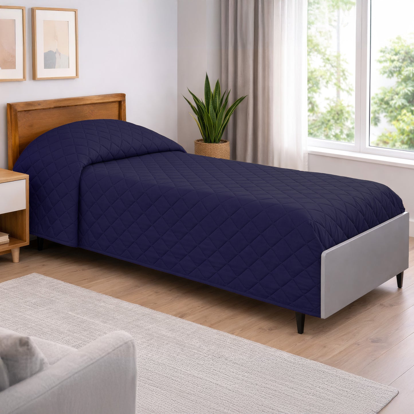 Martex® Basics Bedspread - Diamond Quilt