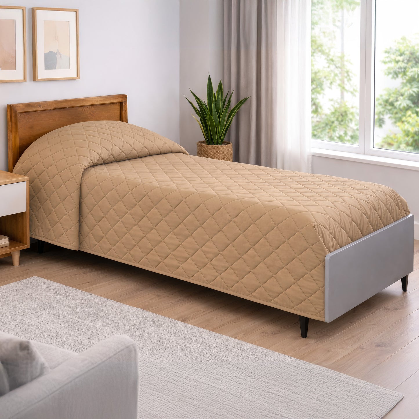 Martex® Basics Bedspread - Diamond Quilt