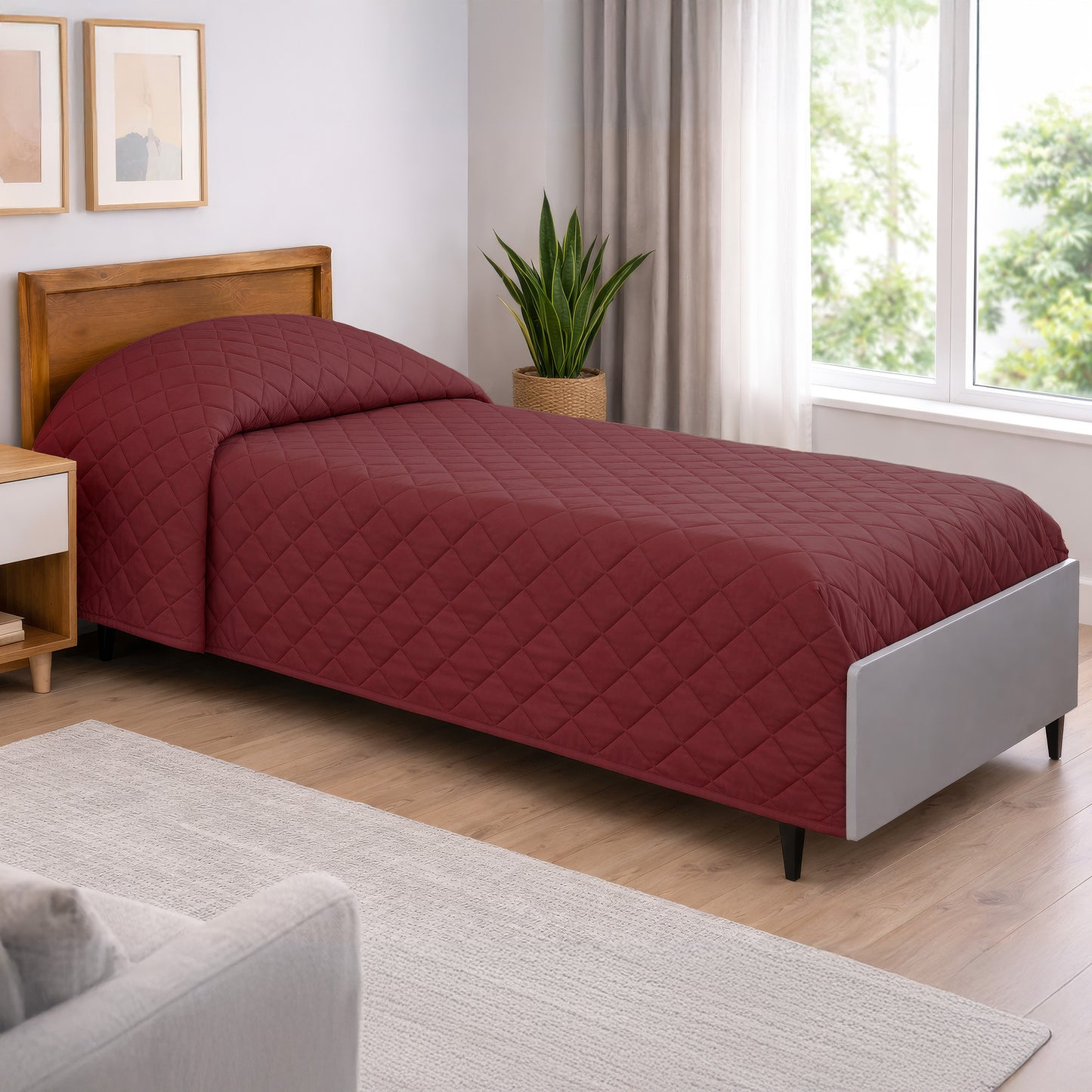 Martex® Basics Bedspread - Diamond Quilt