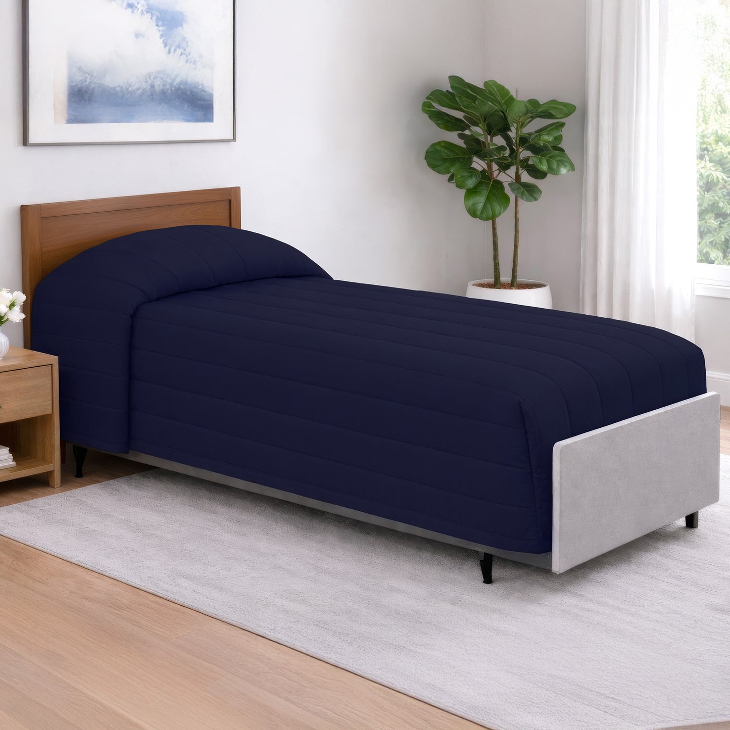 Martex® Basics Bedspread - Channel Quilt