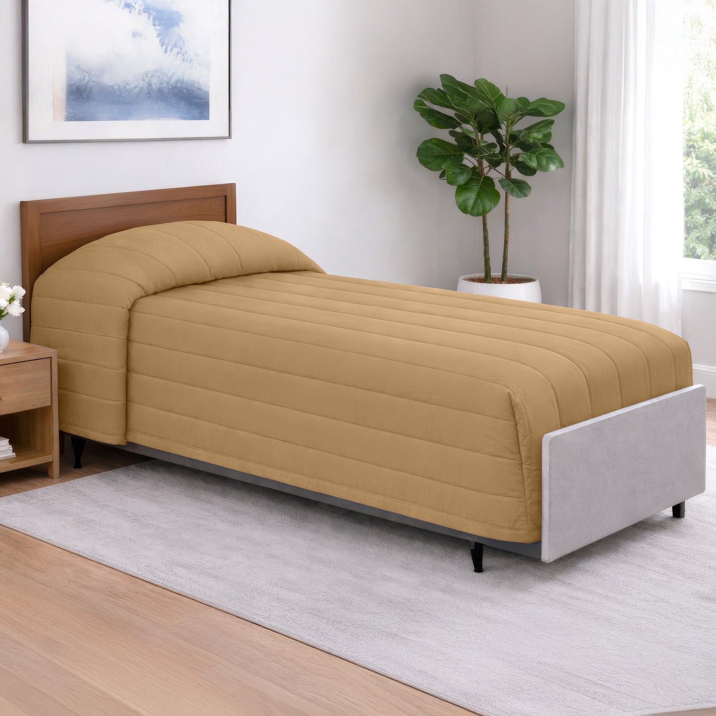 Martex® Basics Bedspread - Channel Quilt