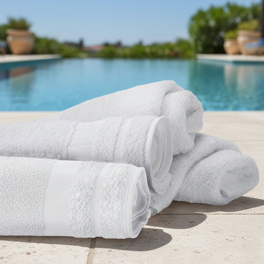 Martex® White Cam Pool Towel