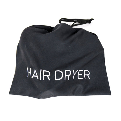 Martex® Basics Black Hair Dryer Bag