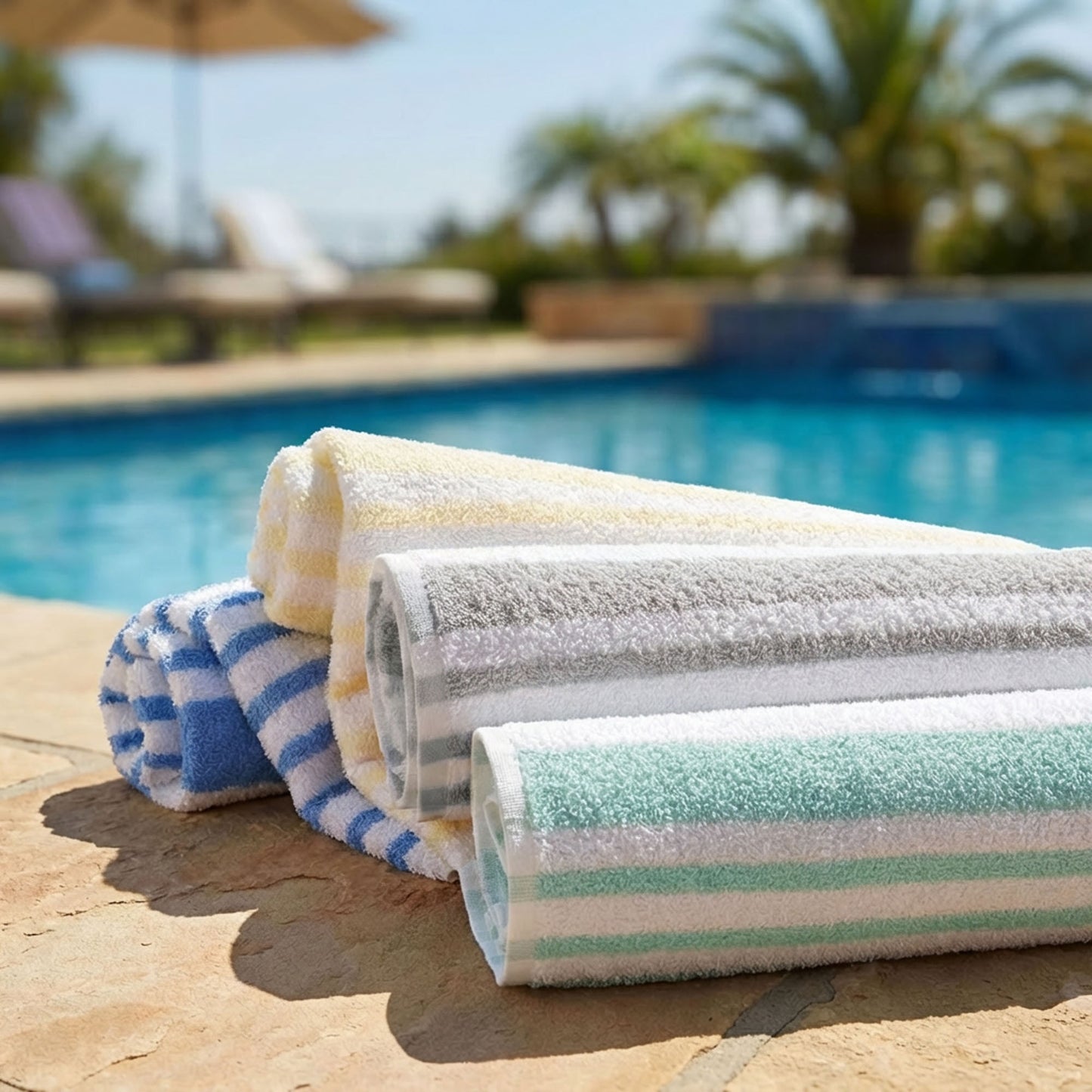 Martex® Tropical Stripe Pool Towel